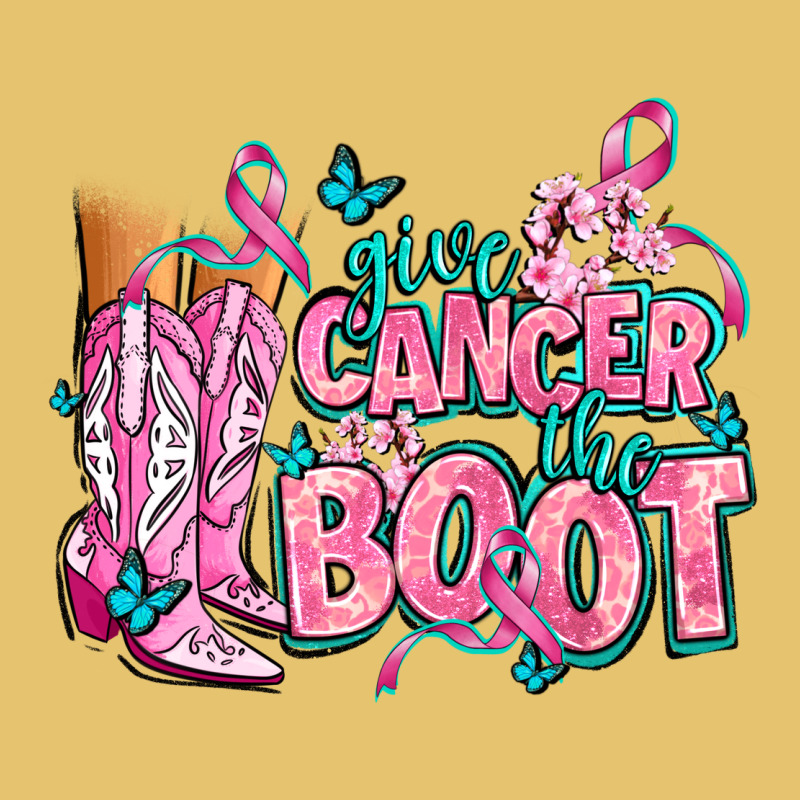 Give The Cancer Boot Premium Sweatshirt by AdoDesignShop | Teevron
