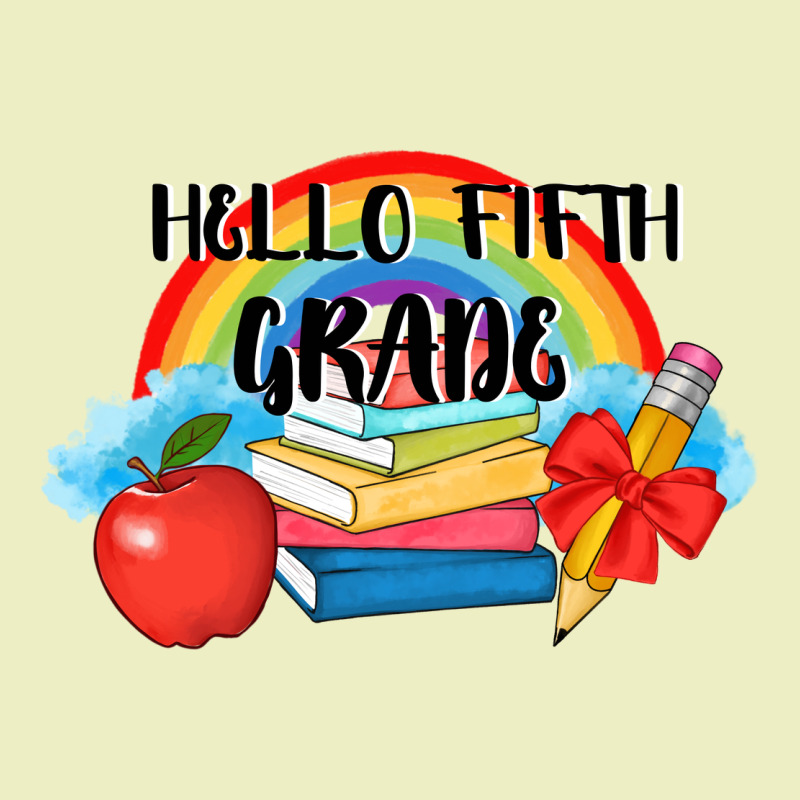 Back To School Hello Fifth Grade 3200x2400 Urban Hoodie by AdoDesignShop | Teevron