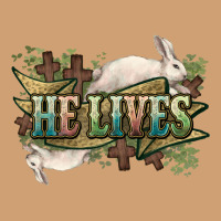 He Lives Easter Day Vintage Tee | Teevron