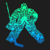 Ice Hockey Goalie Hockey Player Youth Men Kids Boys Classic Tee | Teevron