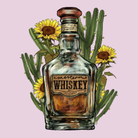 Western Whiskey Bottle Ladies Tee | Teevron