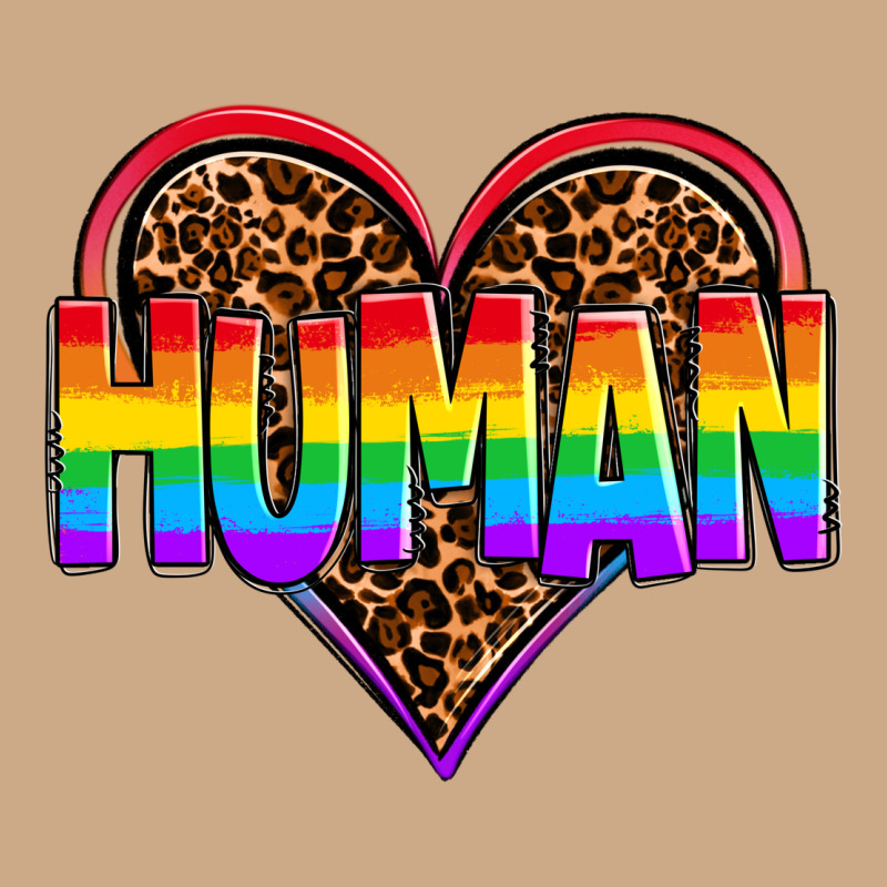 Lgbt Pride Human Vintage Hoodie by OliviaCreatesArt | Teevron