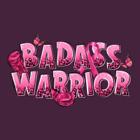 Badass Warrior Breast Cancer Premium Tee | Teevron