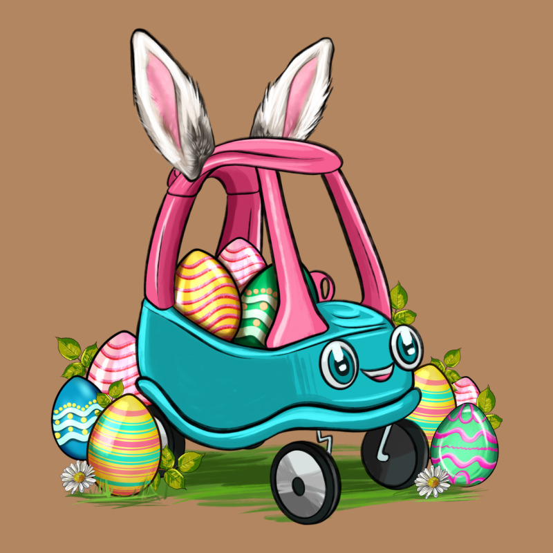 Easter Toddler Car Long Sleeve Tee by OliviaCreatesArt | Teevron