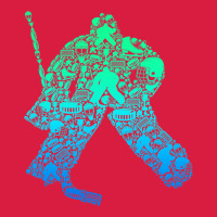 Ice Hockey Goalie Hockey Player Youth Men Kids Boys Premium Hoodie | Teevron