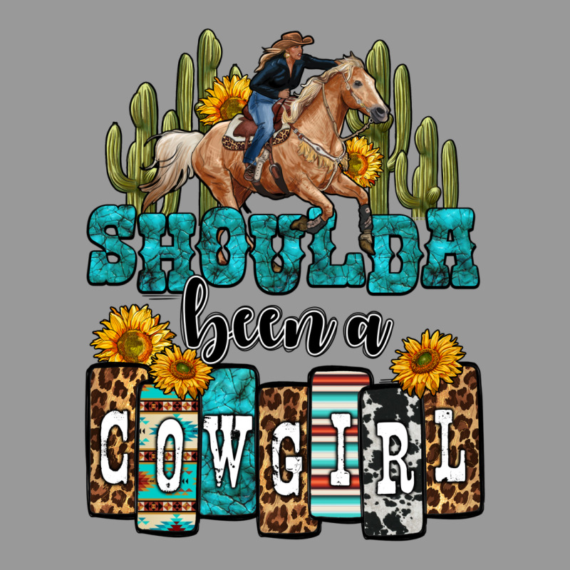 Shoulda Been A Cowgirl Vintage Hoodie by OliviaCreatesArt | Teevron