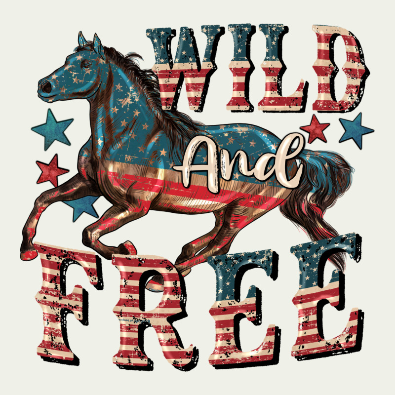 Wild And Free 4th Of July Urban Heavy Tee by CowGirlArtShop | Teevron