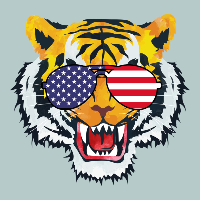 America Merica Tiger Heavy Core Tee by Bettercallsaul | Teevron