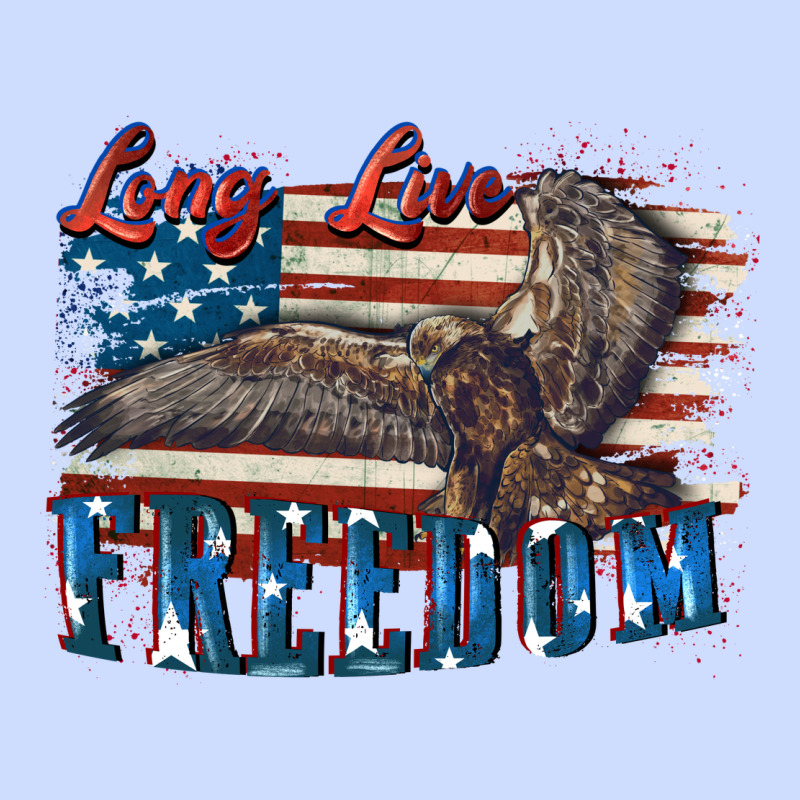 Long Live Freedom 4th Of July Urban Heavy Tee by CowGirlArtShop | Teevron