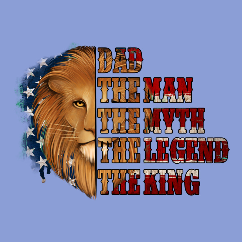 Dad The Man The Myth The Legend The King Long Sleeve Tee by Jasminsmagicworld | Teevron
