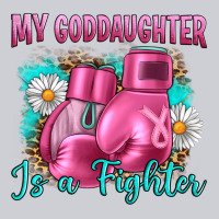 Breast Cancer My Goddaughter Is A Fighter Heavyweight Sweatshirt | Teevron