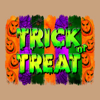 Trick Or Treat Brushstroke Vintage Tee | Teevron