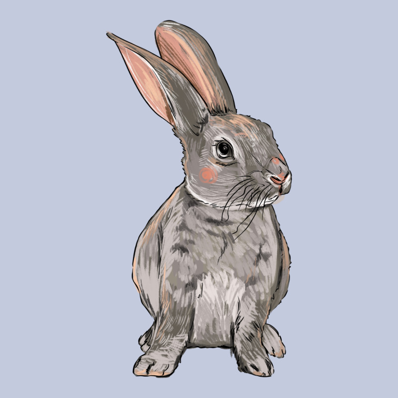 Easter Bunny Long Sleeve Tee by OliviaCreatesArt | Teevron