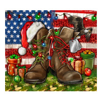 Army Veteran Boots Christmas Tumbler 4th of july | Teevron
