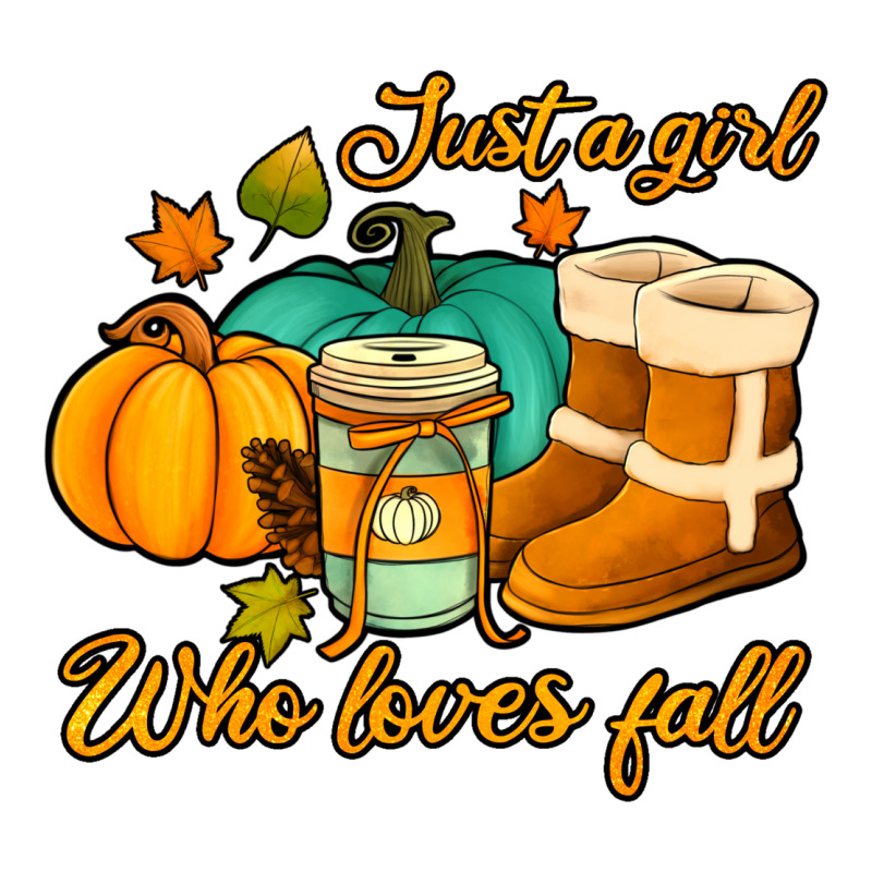 Just A Girl Who Loves Fall Premium Tee by Jasminsmagicworld | Teevron