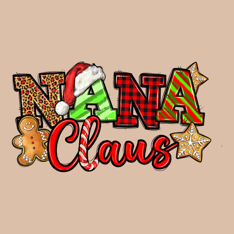 Nana Claus Christmas Lights And Gifts Mother's Day Urban Heavy Tee by HowdyJamesFarm | Teevron