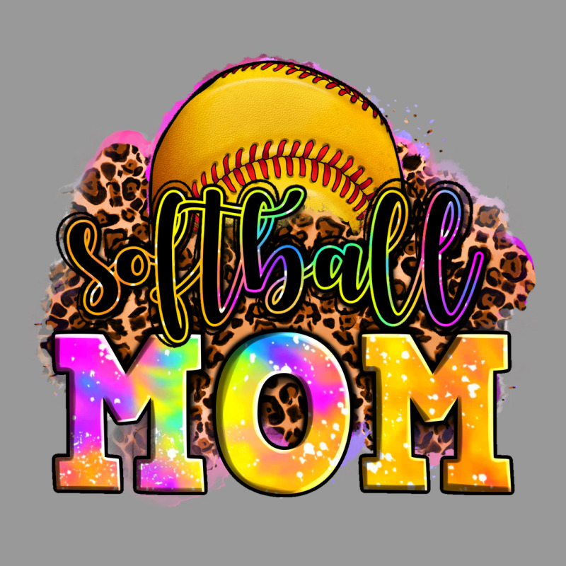 Softball Mom Vintage Hoodie by OliviaCreatesArt | Teevron