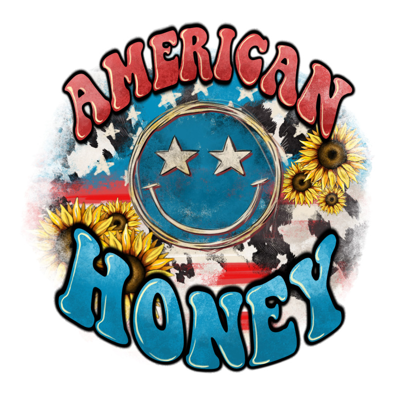 American Honey Smiley Classic Tee by HowdyJamesFarm | Teevron