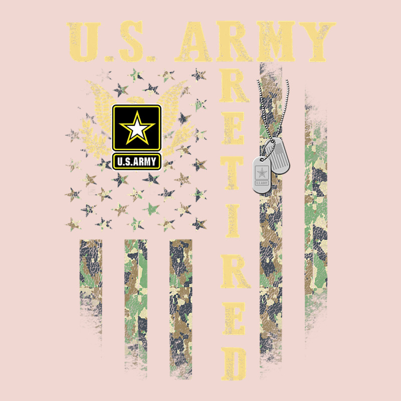 Us Army Retired  Distressed American Flag Patriotic Premium Sweatshirt by longCreatives | Teevron
