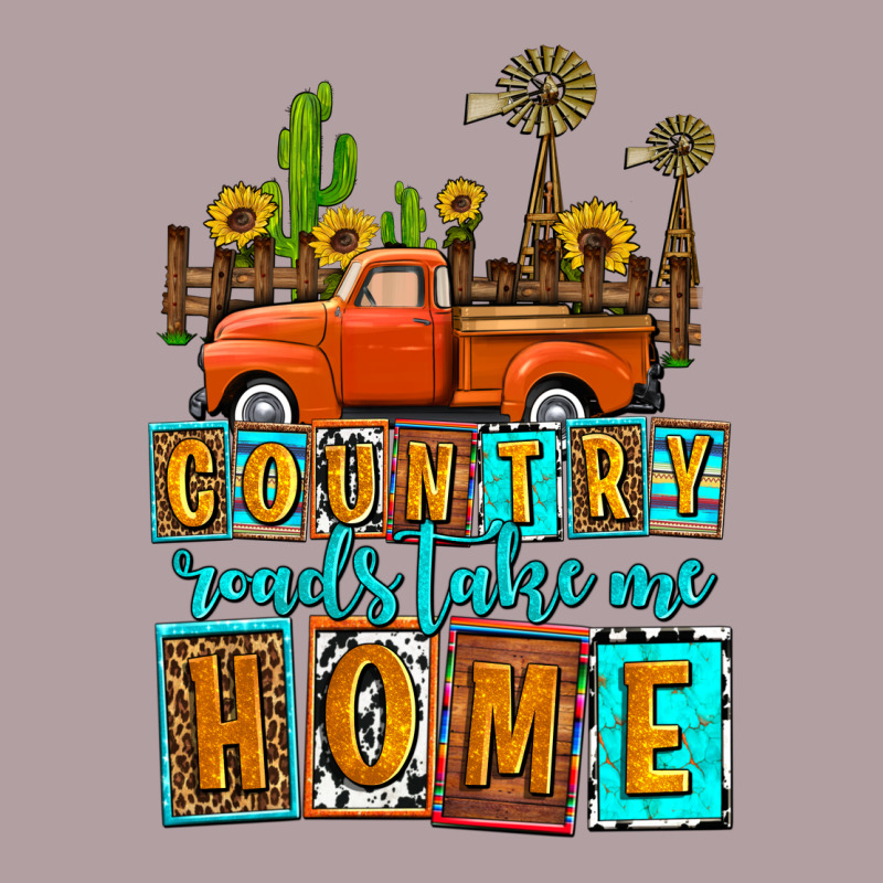Country Roads Take Me Home Olivia Vintage Hoodie by OliviaCreatesArt | Teevron