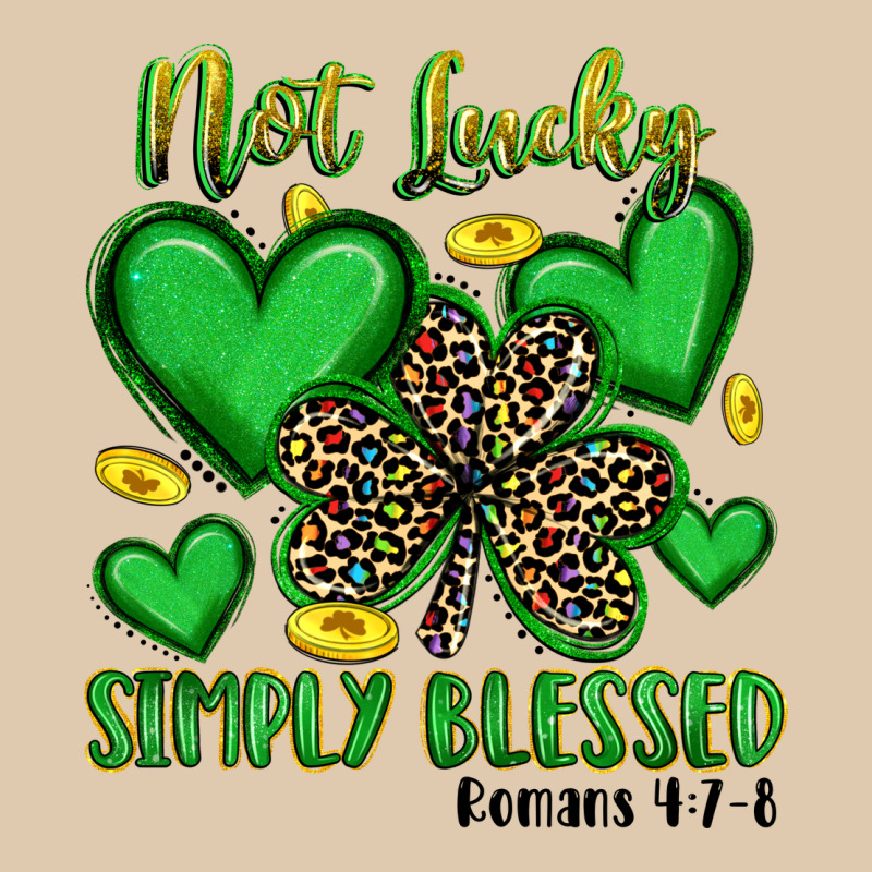 Not Lucky Simply Blessed Heavyweight Sweatshirt by Artiststas | Teevron