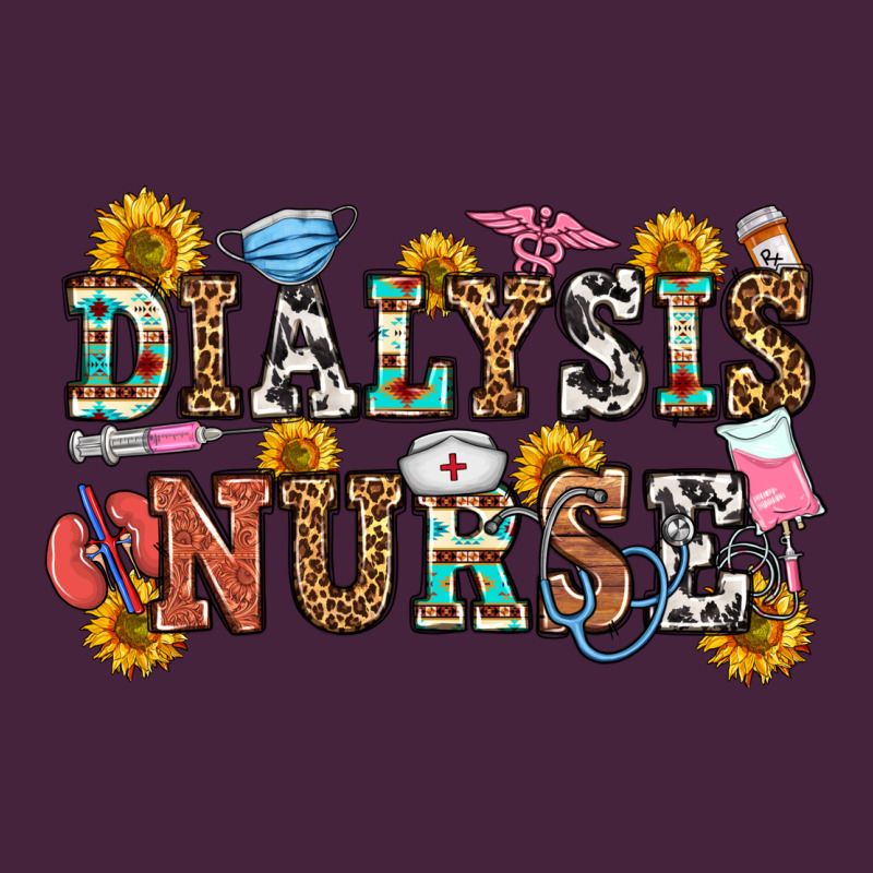 Dialysis Nurse Long Sleeve Tee by OliviaCreatesArt | Teevron