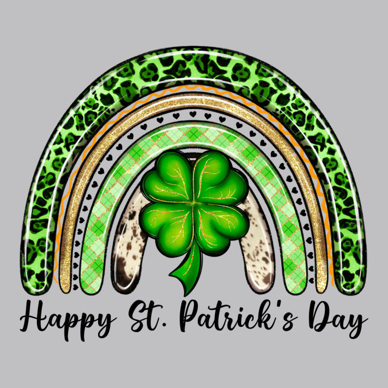 Happy St. Patrick's Day Rainbow Long Sleeve Tee by OliviaCreatesArt | Teevron