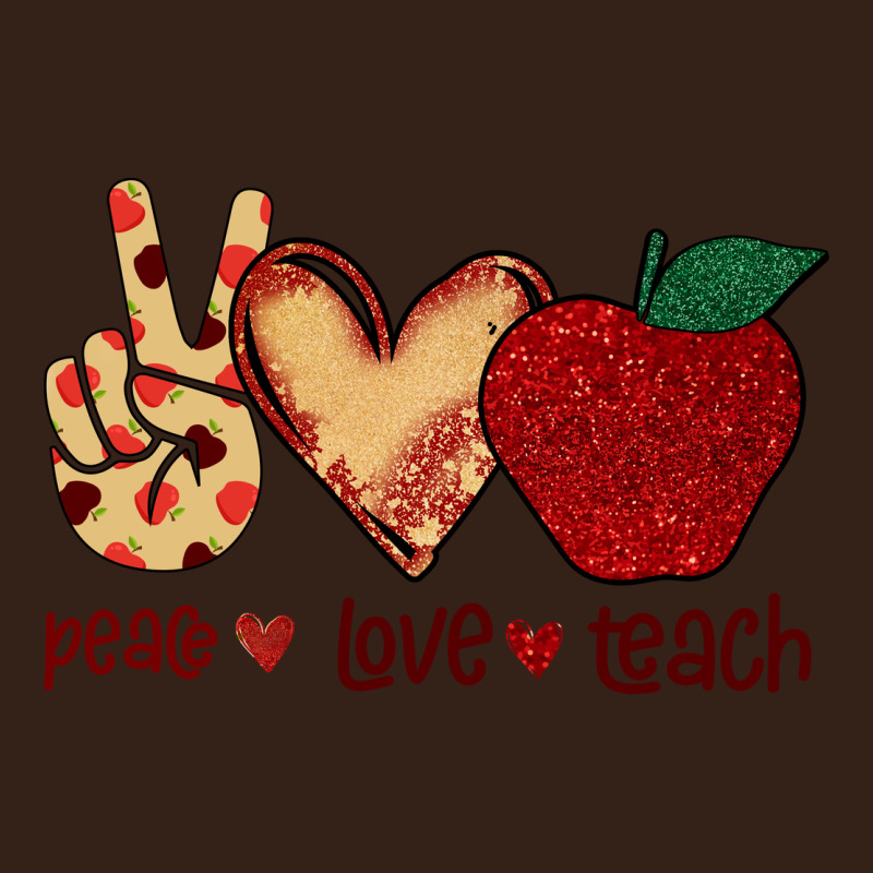 Peace Love Teach Heavy Core Tee by Bettercallsaul | Teevron