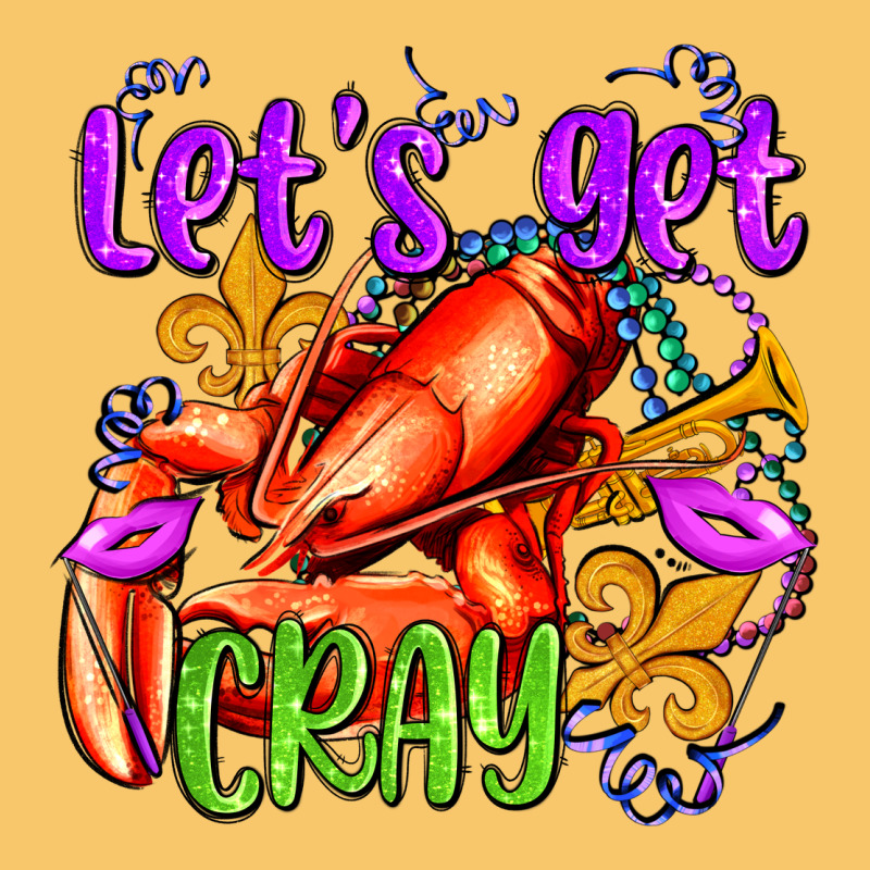 Let's Get Cray With Crawfish Olivia Vintage Hoodie by OliviaCreatesArt | Teevron