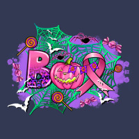 Halloween Boo With Cancer Ribbon Heavyweight Hoodie | Teevron