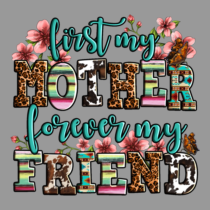 First My Mother Forever My Friend Vintage Hoodie by OliviaCreatesArt | Teevron