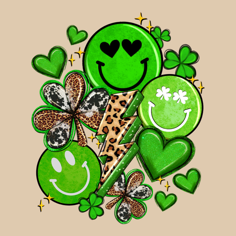 St Patrick's Day Green Smile Heavyweight Sweatshirt by Artiststas | Teevron