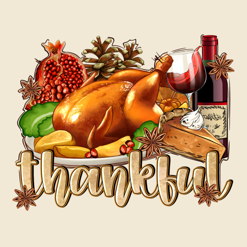 Thankful With Turkey Premium Tee by texasbilliewilder | Teevron
