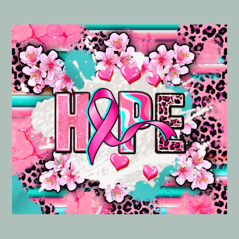Hope Breast Cancer Heavyweight Hoodie by AdoDesignShop | Teevron