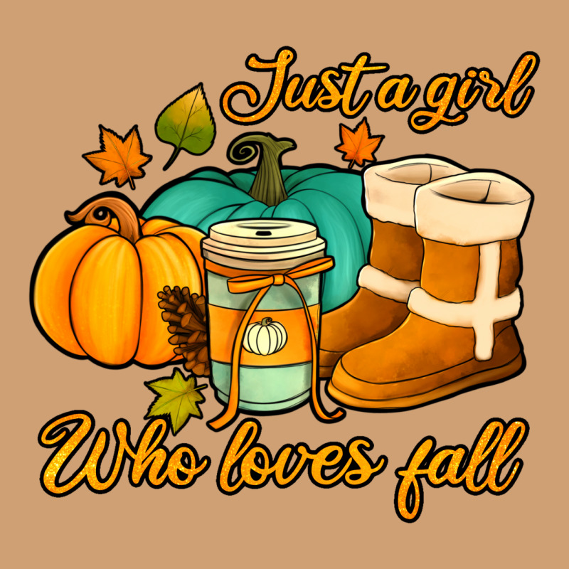 Just A Girl Who Loves Fall Vintage Tee by Jasminsmagicworld | Teevron