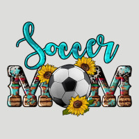 Western Leopard Cowhide Sunflowers  Glitter Mom Soccer Zipper Hoodie | Teevron