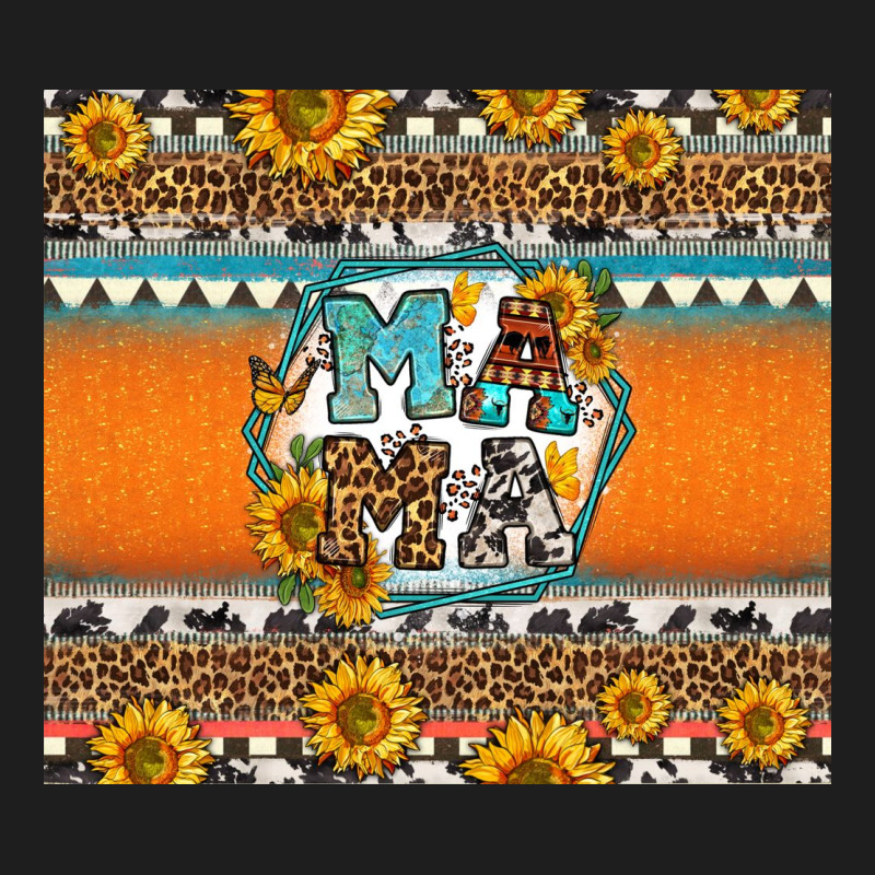 Sunflowers Hexagon Frame Mama Classic Tee by Jasminsmagicworld | Teevron