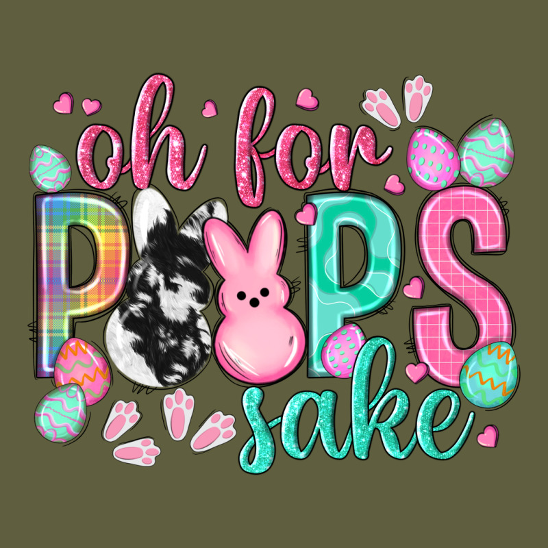Oh For Peeps Sake Cowhide Easter Day Vintage Tee by HowdyJamesFarm | Teevron