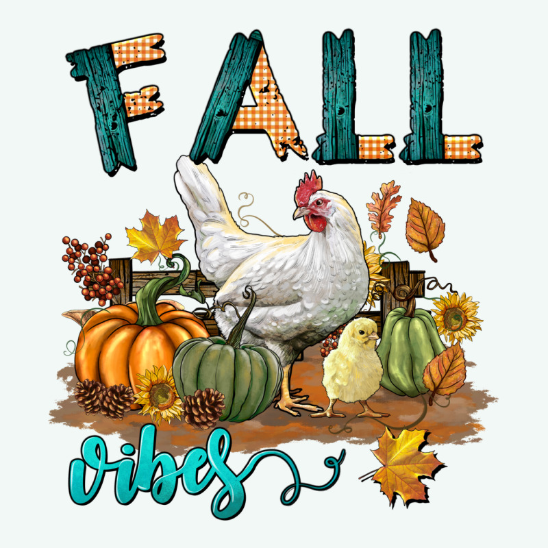 Fall Vibes Chicken Premium Hoodie by LillyAllenDesigns | Teevron
