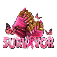 Breast Cancer Survivor Afro Nails Premium Tee | Teevron
