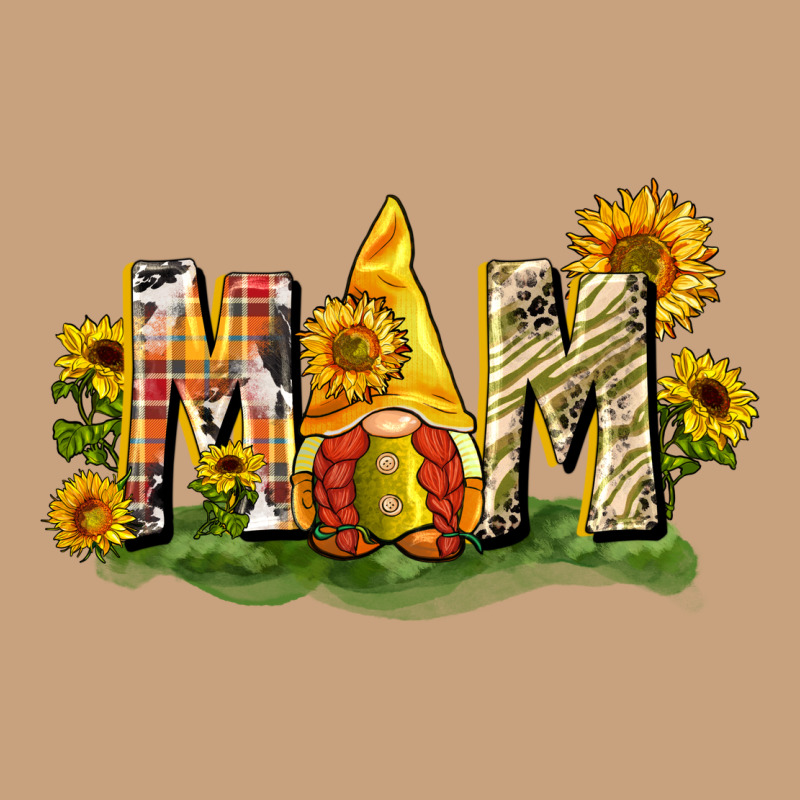 Mom Gnome Sunflower Vintage Tee by CowGirlArtShop | Teevron