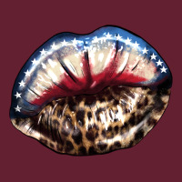American Lip Leopard 4th Of July Classic Tee | Teevron