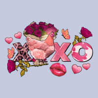 Chicken Valentine's Day Xoxo Long Sleeve Tee | Teevron