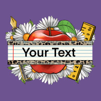 Floral Teacher Custom Name Vintage Tee | Teevron