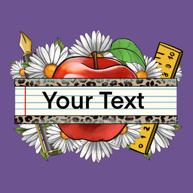 Floral Teacher Custom Name Vintage Tee by CowGirlArtShop | Teevron
