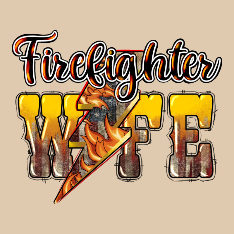Firefighter Wife Lightning Bolt Classic Tee by HowdyJamesFarm | Teevron