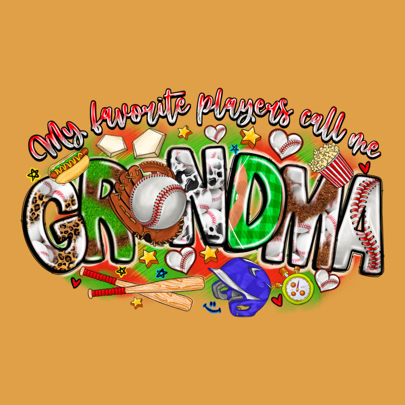 My Favorite Platers Call Me Grandma Baseball Premium Hoodie by CowhideDigitalArt | Teevron