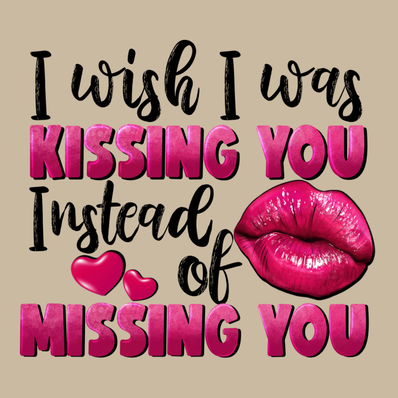 I Wish I Was Kissing You Instead Of Missing You Long Sleeve Tee by FaDigitalArtStudio | Teevron