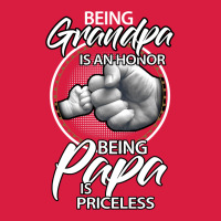 Being Grandpa Is An Honor Being Papa Is Priceless, Gift Dad Premium Hoodie | Teevron