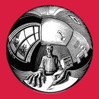 M.c. Escher Spherical Self Portrait Premium Hoodie | Teevron